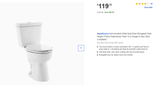 Load image into Gallery viewer, AquaSource Anti-microbial White Dual Flush Elongated Chair Height 2-Piece WaterSense Toilet 12-in Rough-In Size (ADA Compliant)
