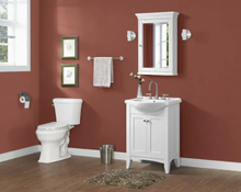 Load image into Gallery viewer, Jacuzzi Lyndsay White Elongated Chair Height 2-Piece WaterSense Toilet 10-in Rough-In Size (ADA Compliant
