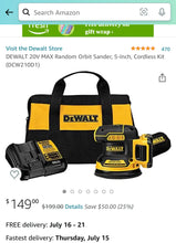 Load image into Gallery viewer, Dewalt sander / Oscillating Multi-tool
